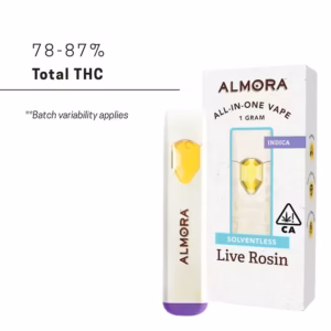 ALMORA SOLVENTLESS LIVE ROSIN ALL-IN-ONE VAPE - 1000MG