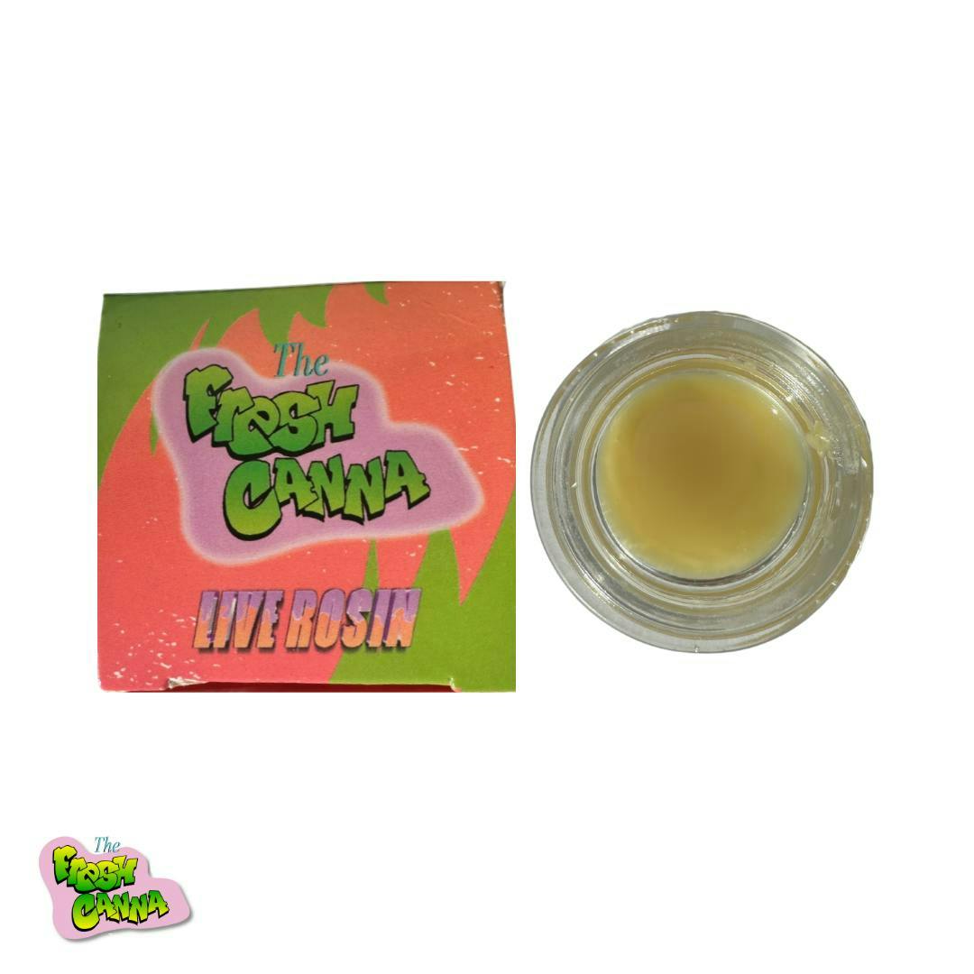 Fresh Canna Rosin – Wedding Cake Live Rosin 1G