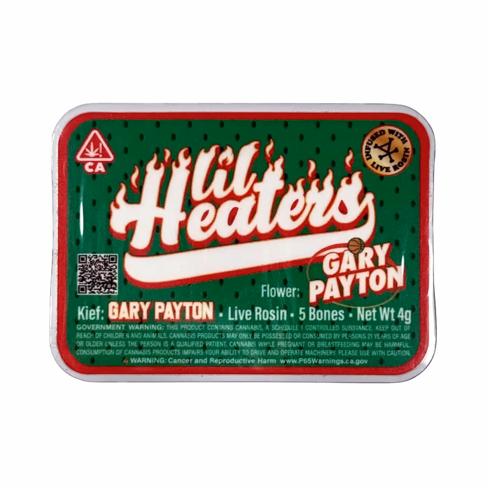 Lil Heaters - 5 Live Rosin-Infused Pre-Rolls - 4g - Image 2