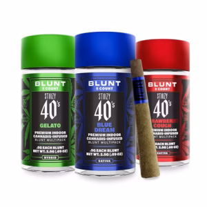 STIIIZY 40'S INFUSED BLUNTS 5 PACK - 2.5G