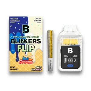 Blinkers Flip Ice Cream Edition 2G dual chamber disposable and pre-roll combo