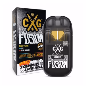 California Gold Fusion™ Switch 3 Flavor Vape Pod