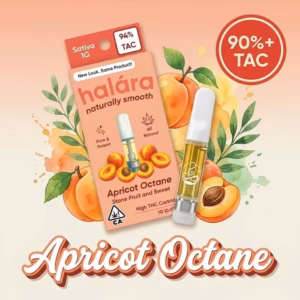 Halara Apricot Octane THC Cartridge 1g