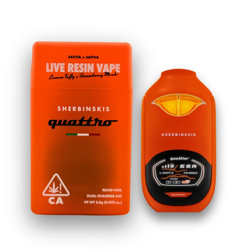 Sherbinskis Quattro 2G Dual Chamber Disposable Vape