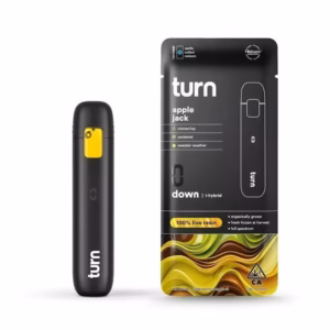 Turn Vape Pen - Apple Jacks - 100% Live Resin - AIO - Indica-Hybrid