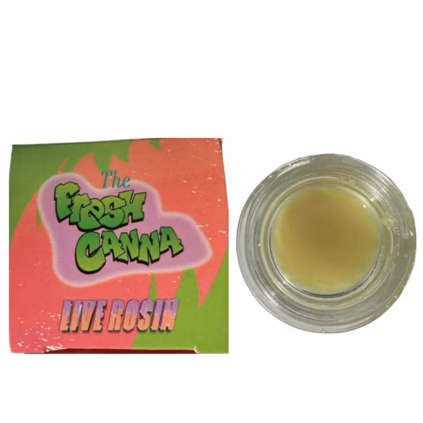 Fresh Canna 5G Live Rosin – GMO | Indica Cannabis Concentrate