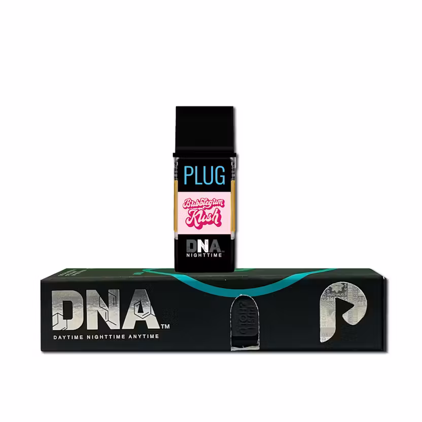 PLUG™ DNA VAPE 1G – Bubblegum Kush Hybrid
