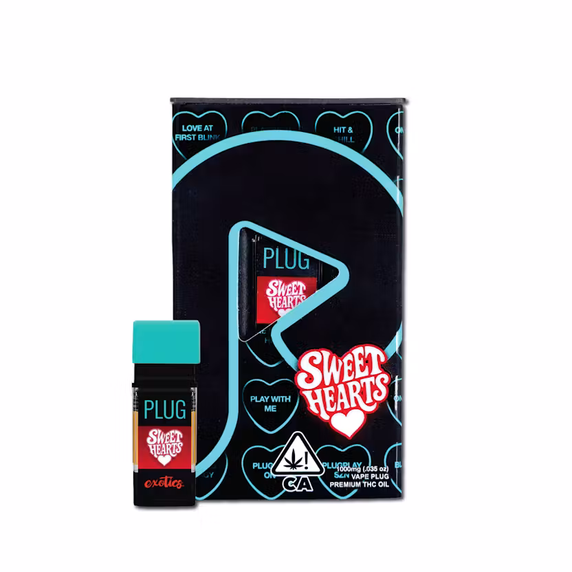 PLUG™ EXOTICS VAPE 1G – Sweethearts Hybrid